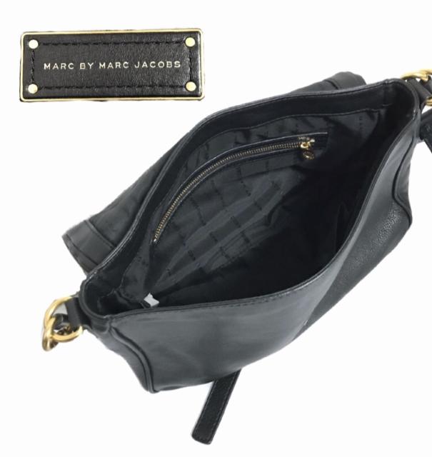 マークバイマークジェイコブス◎黒牛革ショルダーバッグ◎ホボ未使用 < ブランド マークバイマークジェイコブス◎黒牛革ショルダーバッグ◎ホボ未使用 < ブランドの