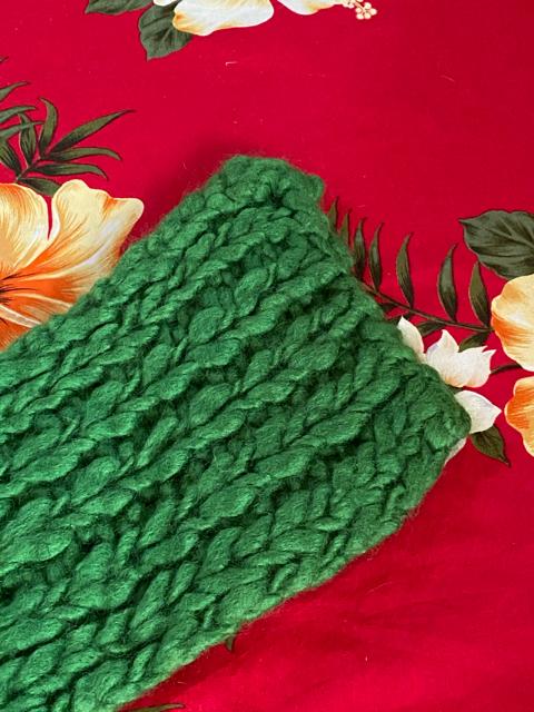 鮮やかなライトグリーンマフラー☆ < 女性ファッション  鮮やかなライトグリーンマフラー☆ < 女性ファッションの