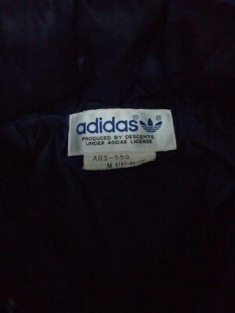 80s デサント製 adidas 中綿入り ナイロン ジャケット 未使用 サイズM < ブランド  80s デサント製 adidas 中綿入り ナイロン ジャケット 未使用 サイズM < ブランドの