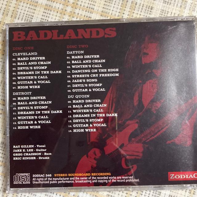 輸入盤 2枚組 Badlands バッドランズ / LIVE 1989 OZZY OSBORNE < CD/DVD/ビデオ  輸入盤 2枚組 Badlands バッドランズ / LIVE 1989 OZZY OSBORNE < CD/DVD/ビデオの