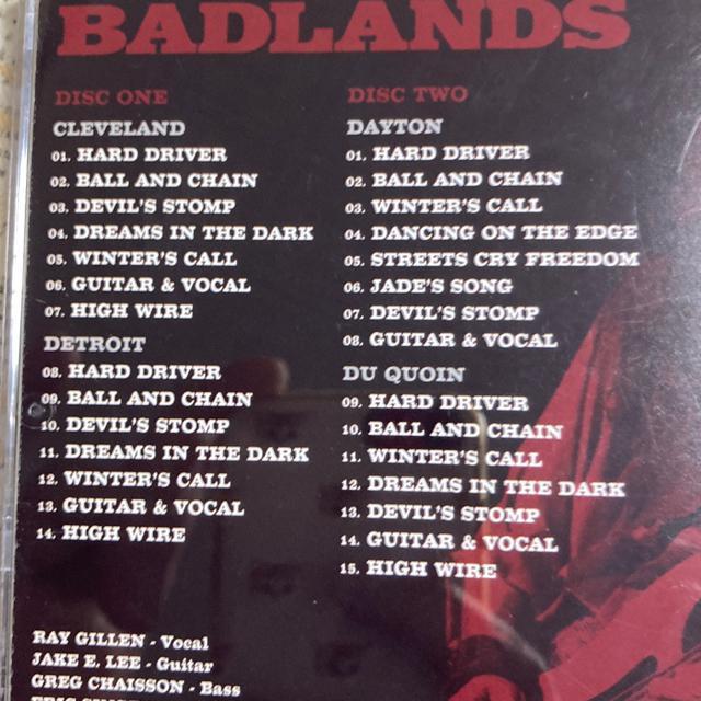 輸入盤 2枚組 Badlands バッドランズ / LIVE 1989 OZZY OSBORNE < CD/DVD/ビデオ  輸入盤 2枚組 Badlands バッドランズ / LIVE 1989 OZZY OSBORNE < CD/DVD/ビデオの