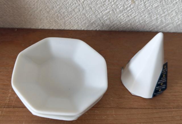 盛り塩用 八角錐型 小 ×1点 八角皿 小×2点 3点セット 厄除け < インテリア/ライフ  盛り塩用 八角錐型 小 ×1点 八角皿 小×2点 3点セット 厄除け < インテリア/ライフの