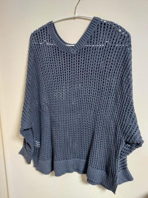 n'OrLABEL前後2wayメッシュドルマンニット < 女性ファッション  n'OrLABEL前後2wayメッシュドルマンニット < 女性ファッションの