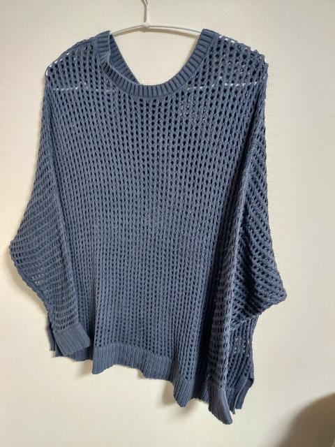 n'OrLABEL前後2wayメッシュドルマンニット < 女性ファッション  n'OrLABEL前後2wayメッシュドルマンニット < 女性ファッションの