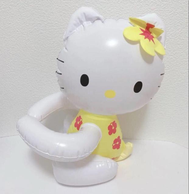 送料無料!『イエロー2個組』サンリオ【ハローキティ】フラワーデザイン だっこちゃんビニール人形 < レジャー/スポーツ 送料無料!『イエロー2個組』サンリオ【ハローキティ】フラワーデザイン だっこちゃんビニール人形 < レジャー/スポーツの