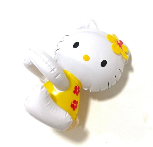 送料無料!『イエロー2個組』サンリオ【ハローキティ】フラワーデザイン だっこちゃんビニール人形 < レジャー/スポーツ 送料無料!『イエロー2個組』サンリオ【ハローキティ】フラワーデザイン だっこちゃんビニール人形 < レジャー/スポーツの