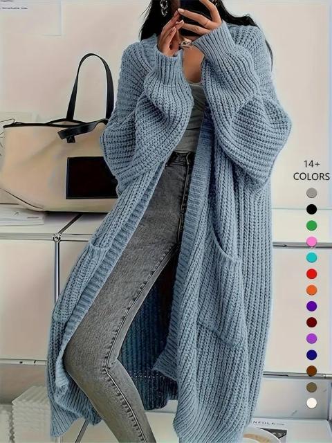 超お買い得2290円★女性用シックなニーハイカーディガンセーター オープンフロントセーターコートUSAサイズM(日本サイズL相当) < 女性ファッション  超お買い得2290円★女性用シックなニーハイカーディガンセーター オープンフロントセーターコートUSAサイズM(日本サイズL相当) < 女性ファッションの