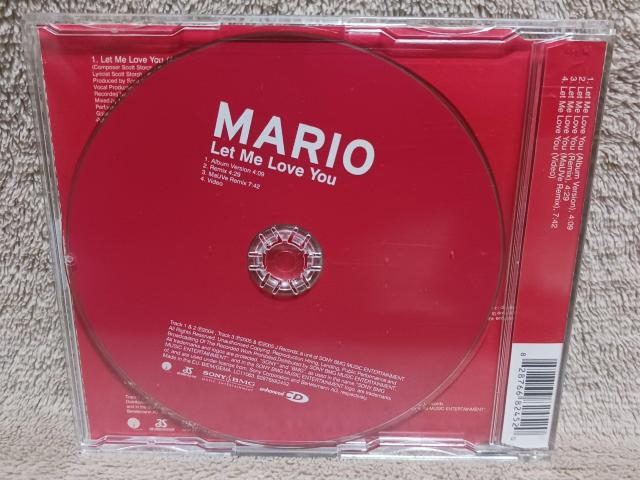 MARIO/LET ME LOVE YOU/輸入盤/CDシングル/enhanced CD < CD/DVD/ビデオ MARIO/LET ME LOVE YOU/輸入盤/CDシングル/enhanced CD < CD/DVD/ビデオの