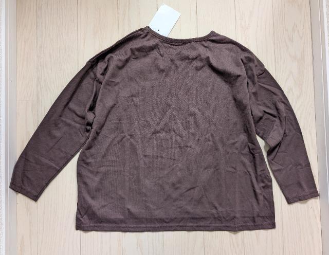 140★ビックシルエット★オーバーサイズロンT★長袖Tシャツ★新品★送料無料 < キッズ/ベビー  140★ビックシルエット★オーバーサイズロンT★長袖Tシャツ★新品★送料無料 < キッズ/ベビーの