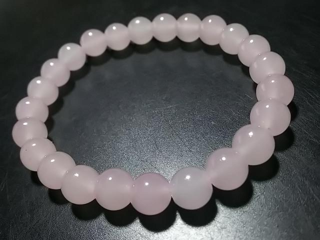 天然石★ローズクォーツ 8mm ブレス < 女性アクセサリー/時計 天然石★ローズクォーツ 8mm ブレス < 女性アクセサリー/時計の