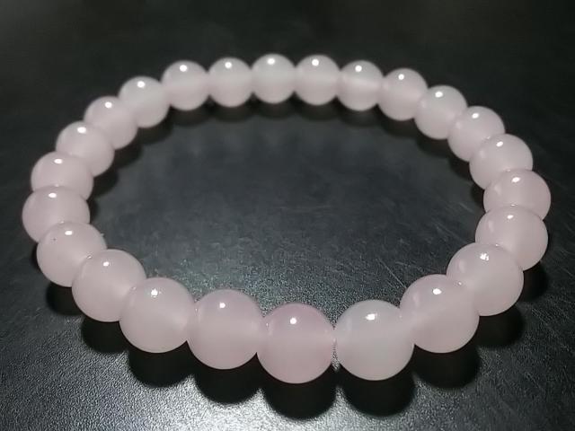 天然石★ローズクォーツ 8mm ブレス < 女性アクセサリー/時計 天然石★ローズクォーツ 8mm ブレス < 女性アクセサリー/時計の