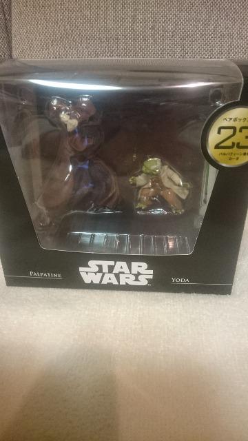 未開封 スターウォーズ Happyくじ パルパティーン皇帝VSヨーダ < アニメ/コミック/キャラクター 未開封 スターウォーズ Happyくじ パルパティーン皇帝VSヨーダ < アニメ/コミック/キャラクターの