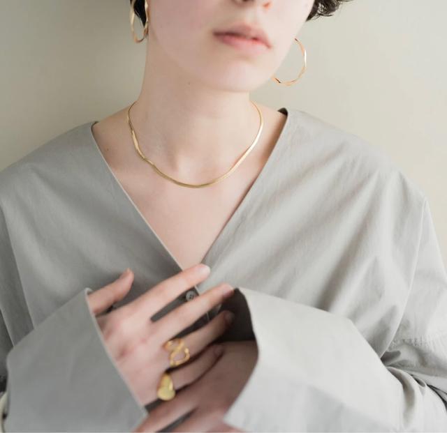 スネークチョーカーネックレス●Goldゴールド【新品未使用】スネークネックレス チョーカー < 男性アクセサリー/時計 スネークチョーカーネックレス●Goldゴールド【新品未使用】スネークネックレス チョーカー < 男性アクセサリー/時計の