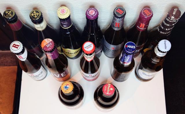 ベルギービール★空瓶★14本★ビール★ワールドビール★クラフトビール★ガラス素材★インテリア★オブジェ★小道具★店舗飾り★送料無料 < インテリア/ライフ ベルギービール★空瓶★14本★ビール★ワールドビール★クラフトビール★ガラス素材★インテリア★オブジェ★小道具★店舗飾り★送料無料 < インテリア/ライフの