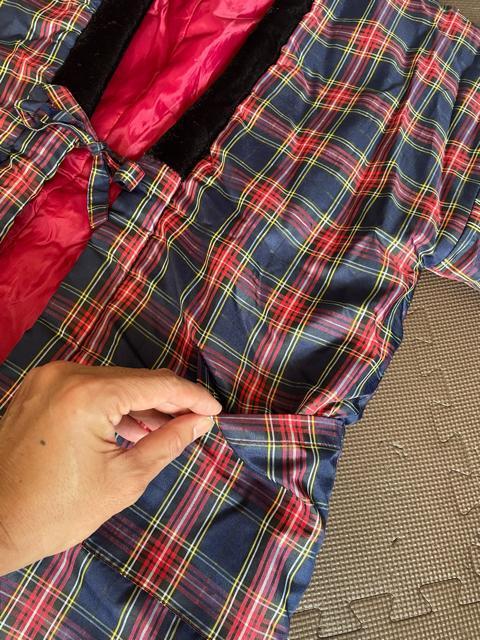 袢天 はんてん レディース 女性用 LLサイズ どてら 格子柄 中綿 綿入れ 半てん ちゃんちゃんこ 部屋着 ルームウェア 防寒着 < 女性ファッション  袢天 はんてん レディース 女性用 LLサイズ どてら 格子柄 中綿 綿入れ 半てん ちゃんちゃんこ 部屋着 ルームウェア 防寒着 < 女性ファッションの