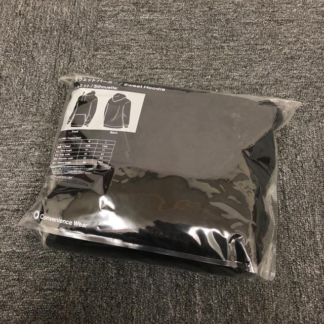 即決 新品 コンビニエンスウェア スウェットパーカー ブラック M < 男性ファッション 即決 新品 コンビニエンスウェア スウェットパーカー ブラック M < 男性ファッションの