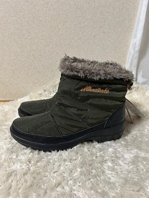 新品タグ付きMINNETONKA★足首ボア付きウインターブーツ < ブランド 新品タグ付きMINNETONKA★足首ボア付きウインターブーツ < ブランドの