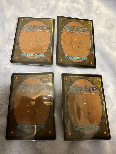 MTG FOIL �X�y�N�^�L�����[�E�X�p�C�_�[�}��4���Z�b�g �� �g���[�f�B���O�J�[�h�� 