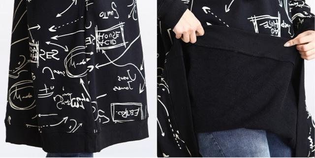 ロング丈 トレーナー ペイント バイカラー 大きいサイズ < 女性ファッション ロング丈 トレーナー ペイント バイカラー 大きいサイズ < 女性ファッションの