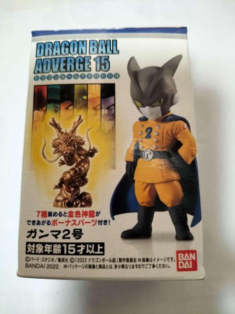 DRAGON BALL ADVERGE 15 �K���}2�� �{�[�i�X�p�[�c�t�� �h���S���{�[�� �A�h�o�[�W15 �t�B�M���A �o���_�C  �� �A�j��/�R�~�b�N/�L�����N�^�[�� 
