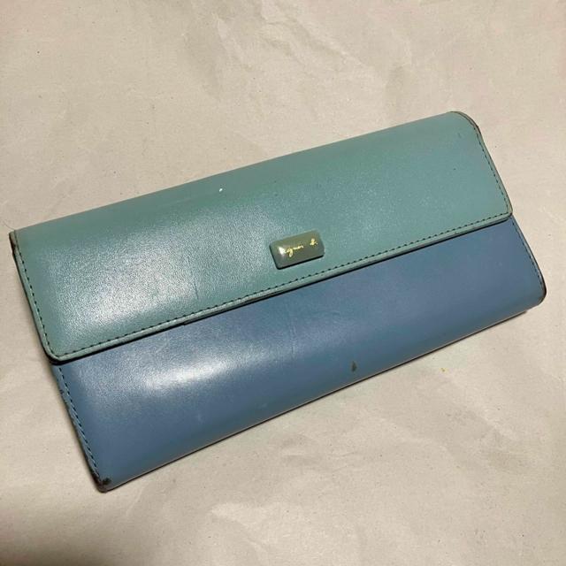 【agnes b. / アニエスベー】 レザー / がま口 / 二つ折り 長財布 < ブランド 【agnes b. / アニエスベー】 レザー / がま口 / 二つ折り 長財布 < ブランドの