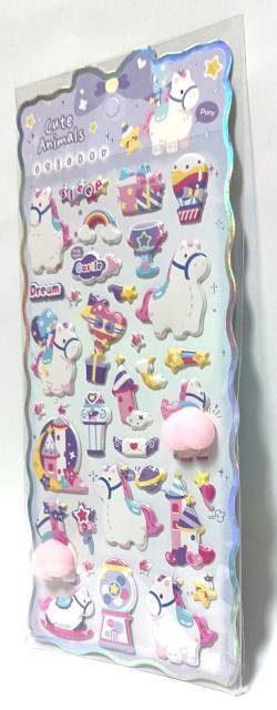 �������K�V�[�� �i���ʁ��˂����p���_�j3���I�Ղ��Ղ��V�[�� 3D�X�e�b�J�[ ���̃X�e�b�J�[ �Ղ�����V�[�� ����f�R�V�[��DIY �� �C���e���A/���C�t�� 