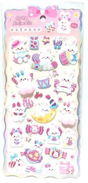 �������K�V�[�� �i���ʁ��˂����p���_�j3���I�Ղ��Ղ��V�[�� 3D�X�e�b�J�[ ���̃X�e�b�J�[ �Ղ�����V�[�� ����f�R�V�[��DIY �� �C���e���A/���C�t�� 