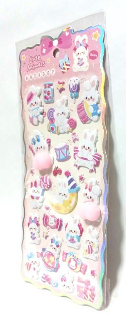 �������K�V�[�� �i���ʁ��˂����p���_�j3���I�Ղ��Ղ��V�[�� 3D�X�e�b�J�[ ���̃X�e�b�J�[ �Ղ�����V�[�� ����f�R�V�[��DIY �� �C���e���A/���C�t�� 