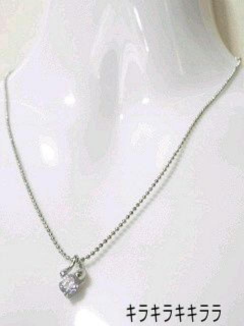 《New》プレゼントに…キュービックジルコニア★ライトパープル1粒*ネックレス < 女性アクセサリー/時計  《New》プレゼントに…キュービックジルコニア★ライトパープル1粒*ネックレス < 女性アクセサリー/時計の