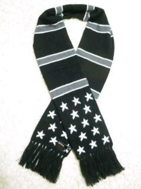 秋冬マストアイテム♪スター/アメリカ国旗柄 フリンジ付 ロングマフラー < 男性ファッション 秋冬マストアイテム♪スター/アメリカ国旗柄 フリンジ付 ロングマフラー < 男性ファッションの