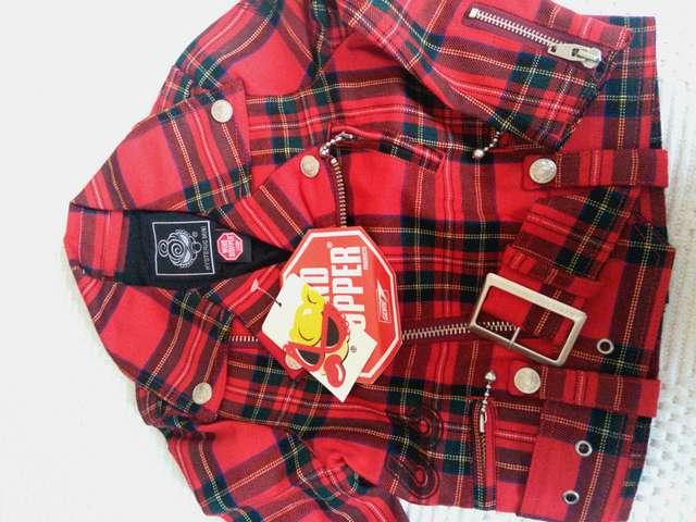 �q�X�~�j�@ROCK �ԃ`�F�b�N���C�_�[�X�W���P�b�g�@size95  �� �u�����h�� 