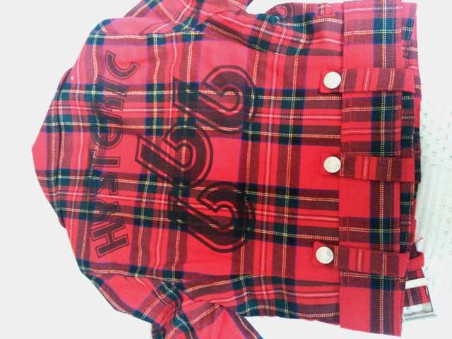 �q�X�~�j�@ROCK �ԃ`�F�b�N���C�_�[�X�W���P�b�g�@size95 �� �u�����h�� 