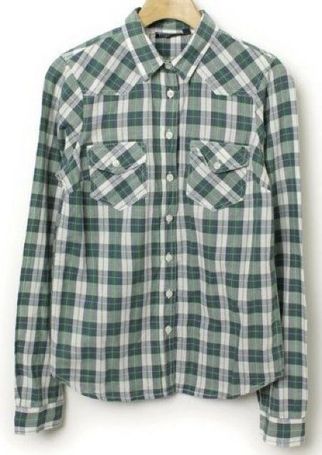 TOP SHOPトップショップ☆チェック柄長袖シャツ < ブランド  TOP SHOPトップショップ☆チェック柄長袖シャツ  < ブランドの