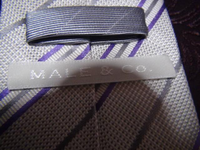 MALE&Co.のネクタイ!。 < 男性ファッション MALE&Co.のネクタイ!。 < 男性ファッションの