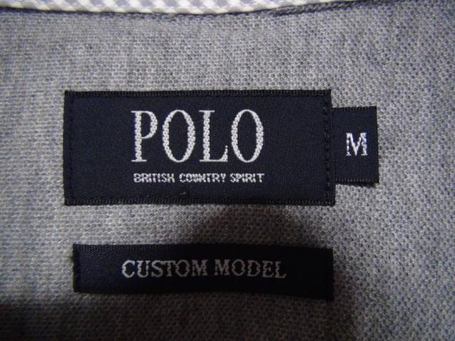 POLOのポロシャツ(M)グレー!。 < 男性ファッション POLOのポロシャツ(M)グレー!。 < 男性ファッションの