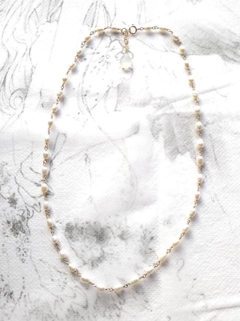 14kgf*淡水パールのショートネックレス* 23008 < 女性アクセサリー/時計 14kgf*淡水パールのショートネックレス* 23008 < 女性アクセサリー/時計の