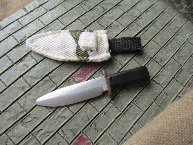 ●1/6スケール GIジョ-ークールガール ミニチュアフュギュア専用 アメリカ軍 COMBAT サバイバルナイフ ホルスターセット < ホビー  ●1/6スケール GIジョ-ークールガール ミニチュアフュギュア専用 アメリカ軍 COMBAT サバイバルナイフ ホルスターセット < ホビーの