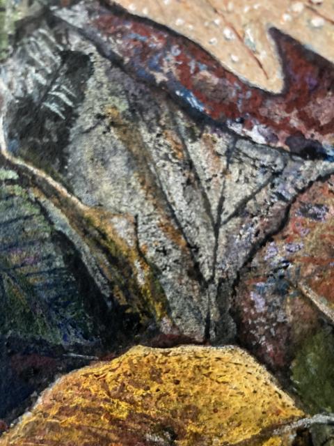 絵画 水彩画 ガッシュ水彩・透明水彩『枯葉(落ち葉)』新品・真作保証 原画 < ホビー 絵画 水彩画 ガッシュ水彩・透明水彩『枯葉(落ち葉)』新品・真作保証 原画 < ホビーの