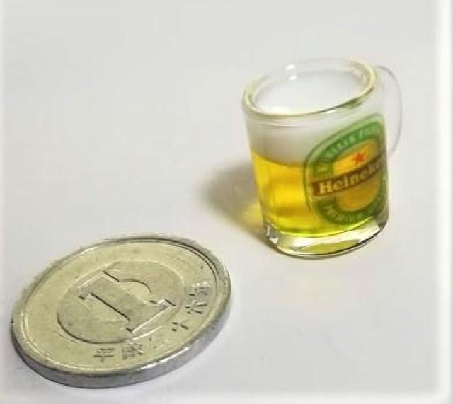 ミニチュア★ハイネケン★生ビール★ジョッキ★プチサイズ★ドールハウスにいかがですか★ < おもちゃ  ミニチュア★ハイネケン★生ビール★ジョッキ★プチサイズ★ドールハウスにいかがですか★ < おもちゃの