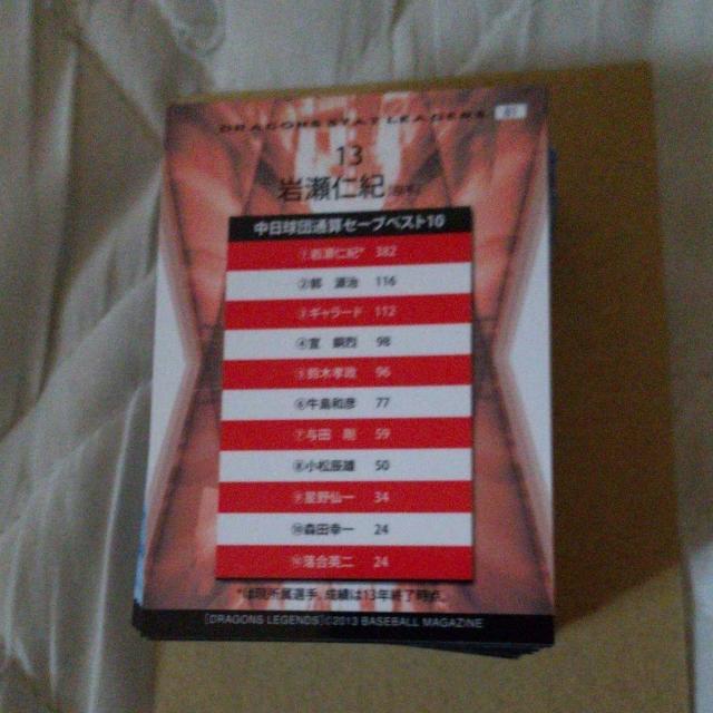 BBM2014中日ドラゴンズレジェンドレギュラーコンプリート < レジャー/スポーツ  BBM2014中日ドラゴンズレジェンドレギュラーコンプリート < レジャー/スポーツの