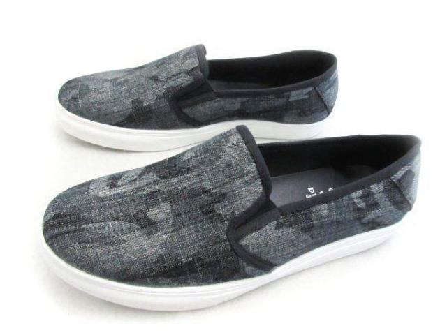 1円~C033新品DIVINER JAPANローカット/スリッポンスニーカーM⇒26a迷彩柄黒♂ < 男性ファッション  1円~C033新品DIVINER JAPANローカット/スリッポンスニーカーM⇒26a迷彩柄黒♂  < 男性ファッションの