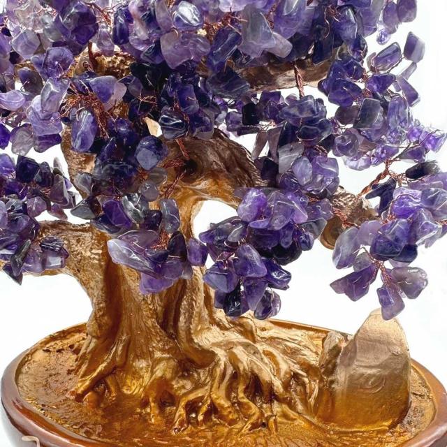 パワーストーン アメジストツリー 招財木 招財樹 風水 金のなる木 金運 開運 < インテリア/ライフ パワーストーン アメジストツリー 招財木 招財樹 風水 金のなる木 金運 開運 < インテリア/ライフの