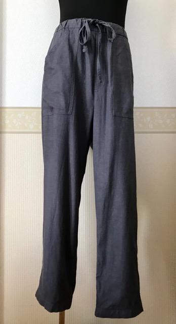 リネンパンツ グレー < 女性ファッション リネンパンツ グレー < 女性ファッションの