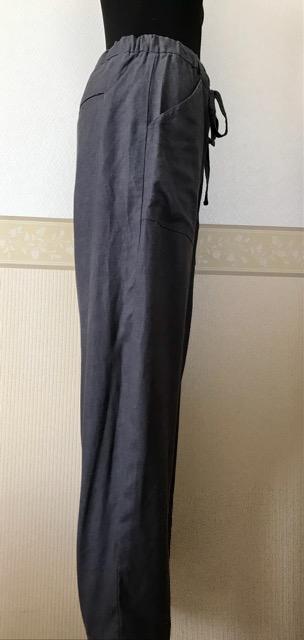 リネンパンツ グレー < 女性ファッション リネンパンツ グレー < 女性ファッションの
