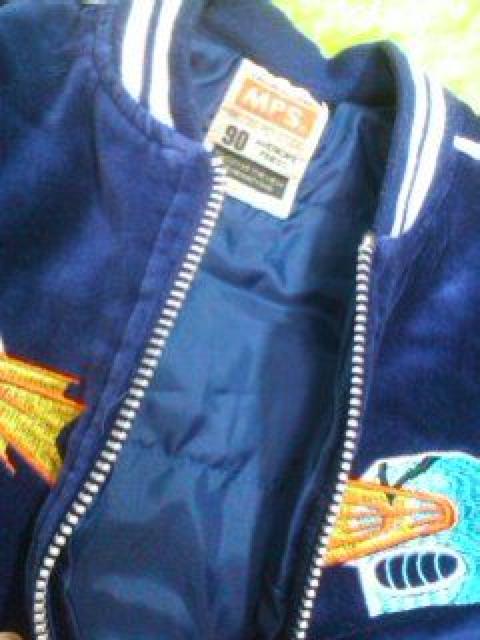 ●MPS●ロボット刺繍カバーオールジャンパー 90 < ブランド ●MPS●ロボット刺繍カバーオールジャンパー 90 < ブランドの