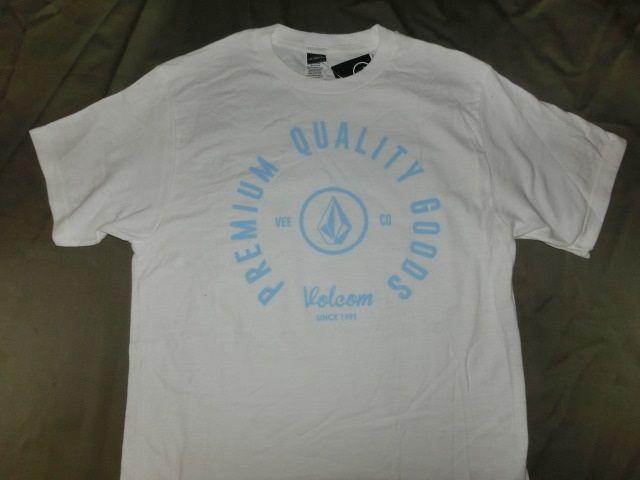 USA購入 ボルコム【Volcom】ロゴプリントTシャツUS S ホワイト < 男性ファッション  USA購入 ボルコム【Volcom】ロゴプリントTシャツUS S ホワイト  < 男性ファッションの