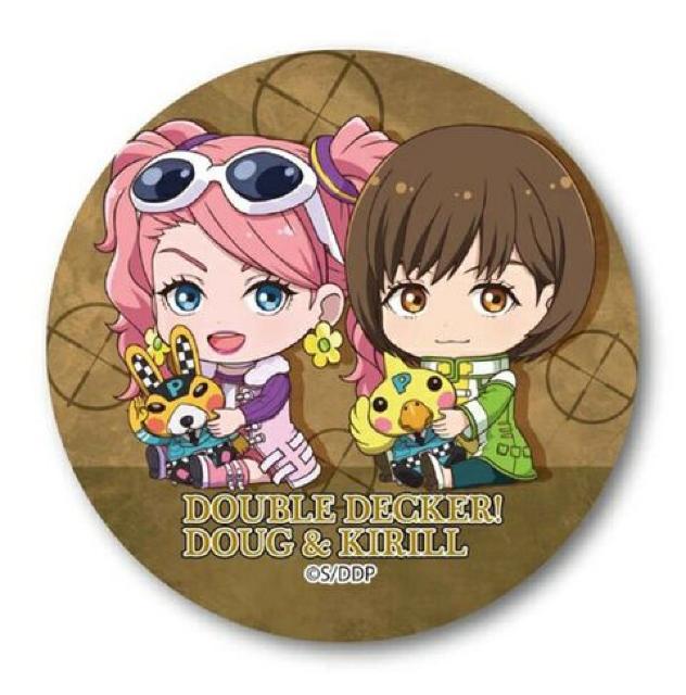 DOUBLE DECKER!ダグ&キリル ぎゅぎゅっと缶バッジディーナケイ < アニメ/コミック/キャラクター DOUBLE DECKER!ダグ&キリル ぎゅぎゅっと缶バッジディーナケイ < アニメ/コミック/キャラクターの