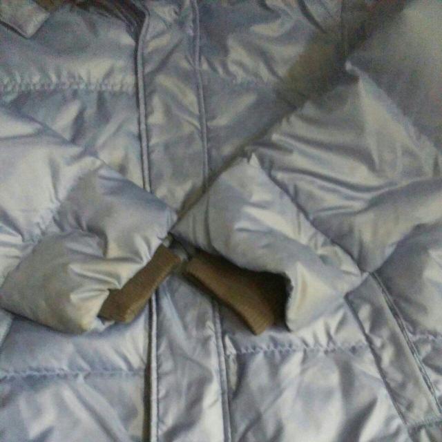 150 UNIQLO ブルー フェザー入りダウンコート < ブランド  150 UNIQLO ブルー フェザー入りダウンコート < ブランドの