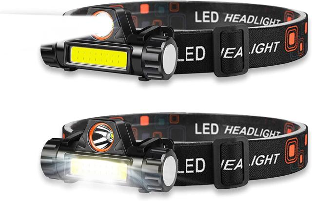ヘッドライト 充電式 LEDヘッドライト USB 小型軽量 高輝度 < レジャー/スポーツ  ヘッドライト 充電式 LEDヘッドライト USB 小型軽量 高輝度  < レジャー/スポーツの