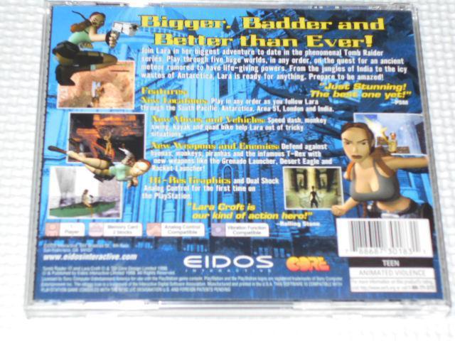 PS★TOME RAIDER 3 ADVENTURES OF LARA CROFT 海外版 < ゲーム本体/ソフト  PS★TOME RAIDER 3 ADVENTURES OF LARA CROFT 海外版 < ゲーム本体/ソフトの